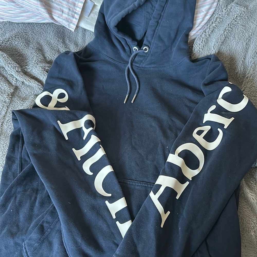 Blue hoodie Abercrombie & fitch